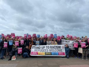 public rally refugees welcome glasgow
