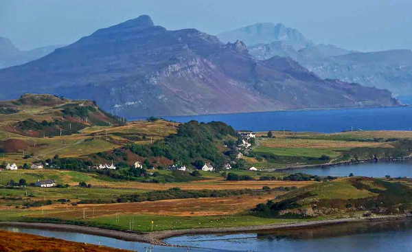 Ben Tianavaig and the Storr from Glamaig