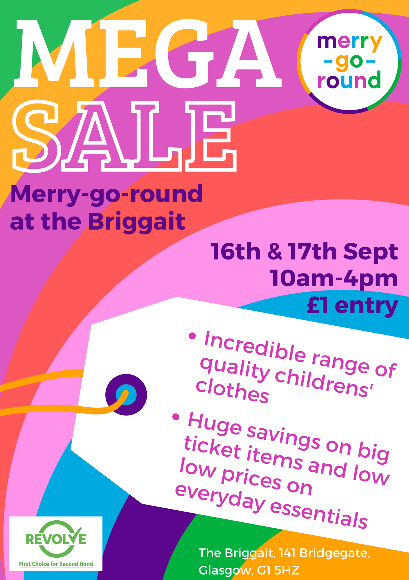 Merry Go Round Mega Sale Glasgow West End