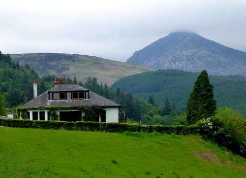 Goatfell Still in the Cloud. Arran
