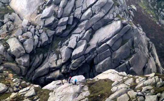 Start of A Chir Ridge on Arran *