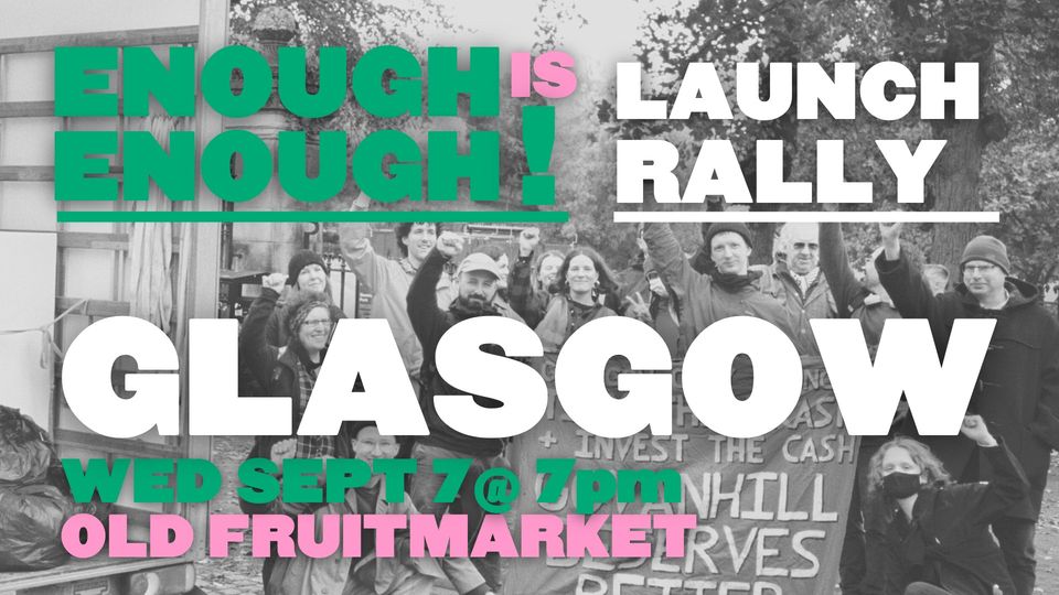 enough is enough launch rally