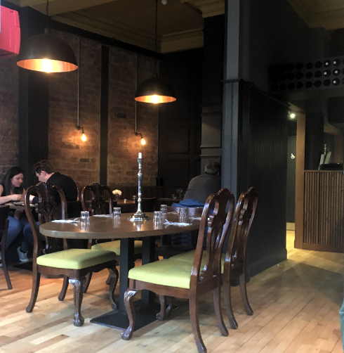 wee curry shop interior