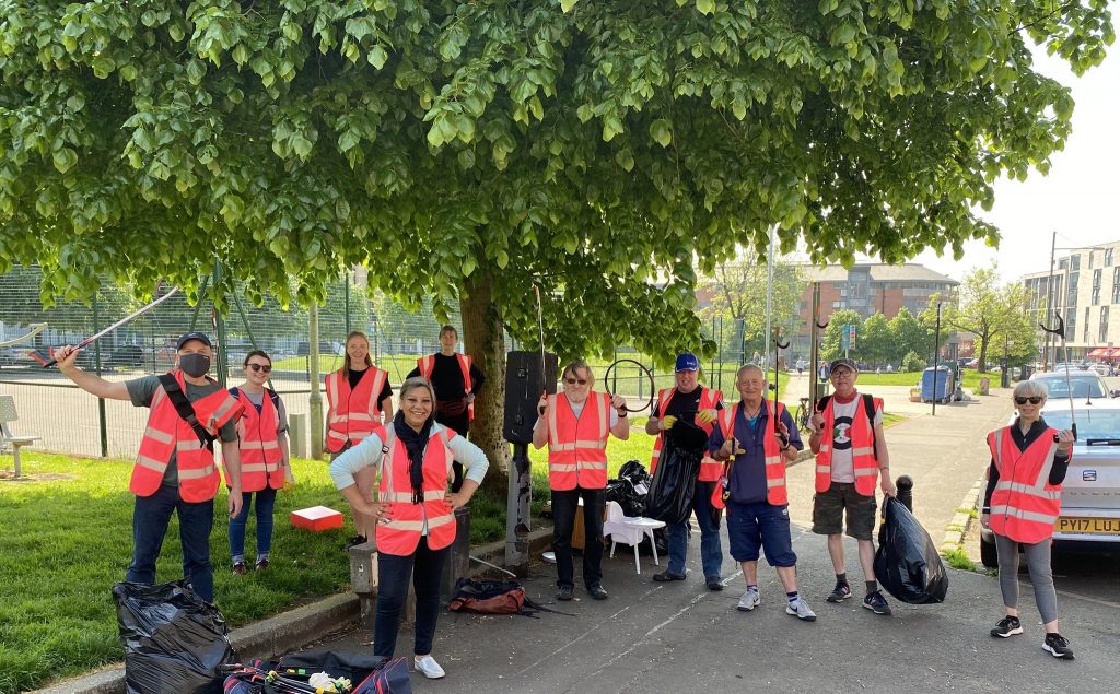 8 anniversary litter pick