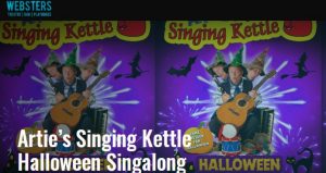halloween singalong arties singing kettle websters