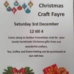 Golden Friendships Club Christmas Craft Fayre
