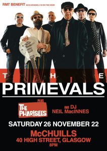 rmt fundraiser the primevals