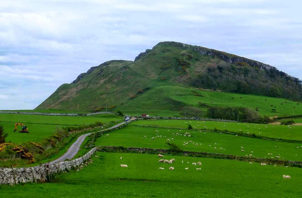 pasoral scene st blanes hill isle of bute