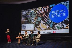 GSFF23: Opening Event - OMOSQ&A with director Rhys Hollis, mezzo soprano Andrea Baker and cinematographer Ambroise Leclerc. Post-screening live performance by Rhys and Andrea.Photo by Ingrid Mur