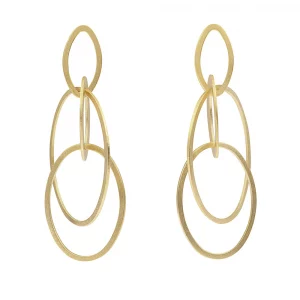 gold plated earrings