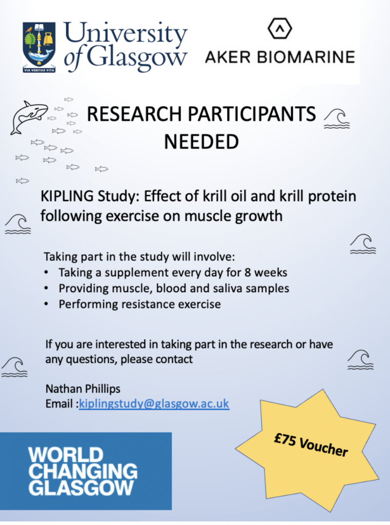 Poster university of glasgow research