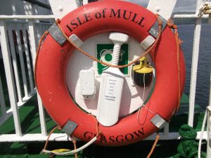 Lifebelt on Ferry