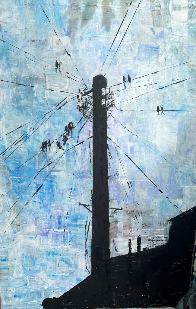 The infamous Largo Main St Telegraph pole