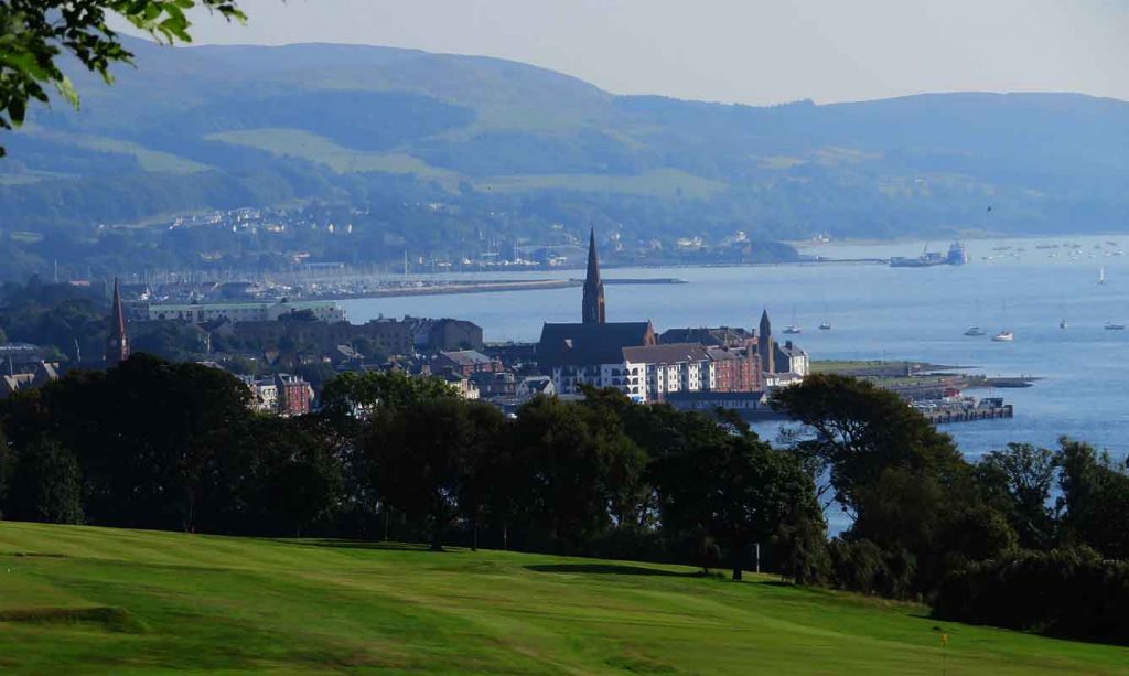 Largs from the Golf Course
