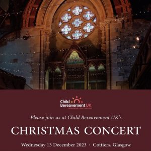 child bereavement christmas concert