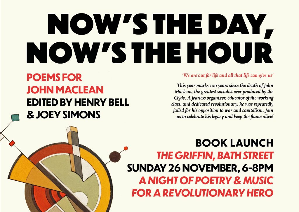 Poems for john maclean