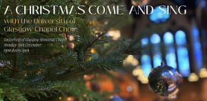 Christmas come and sing