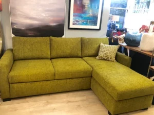 lime sofa