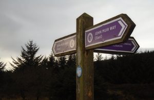 sign post john muir