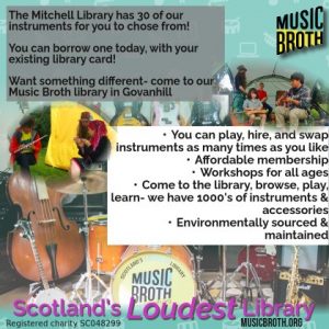 Music broth at the mitchell