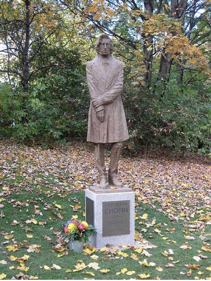 Frederic_Chopin_Statue_Dichtergarten_Muenchen-1Rufus46, CC BY-SA 3.0 , via Wikimedia Commons