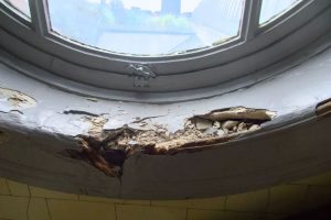 Damage to building