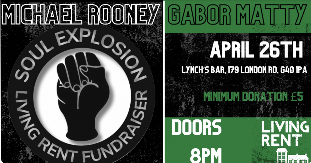 living rent fundraiser soul explosion