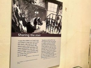 Tenement sharing the stairs