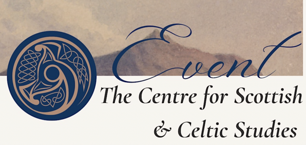 book launch the centre for scottish and celtic studies