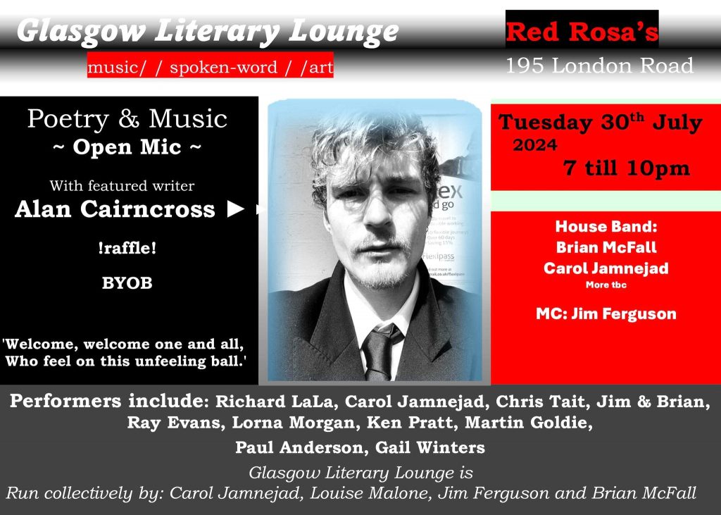 glasgow literary lounge