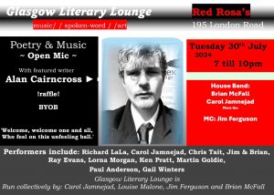 glasgow literary lounge