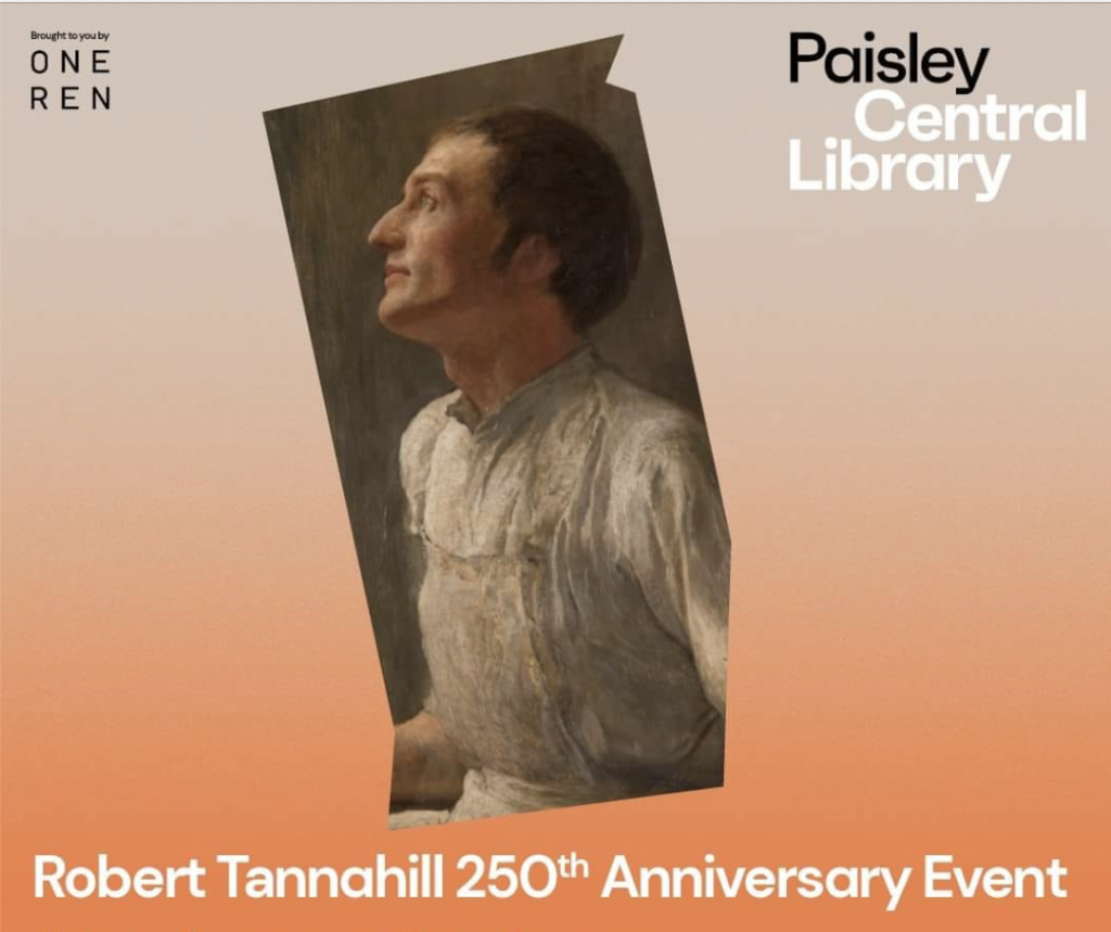 robert tannahill 250th anniversary