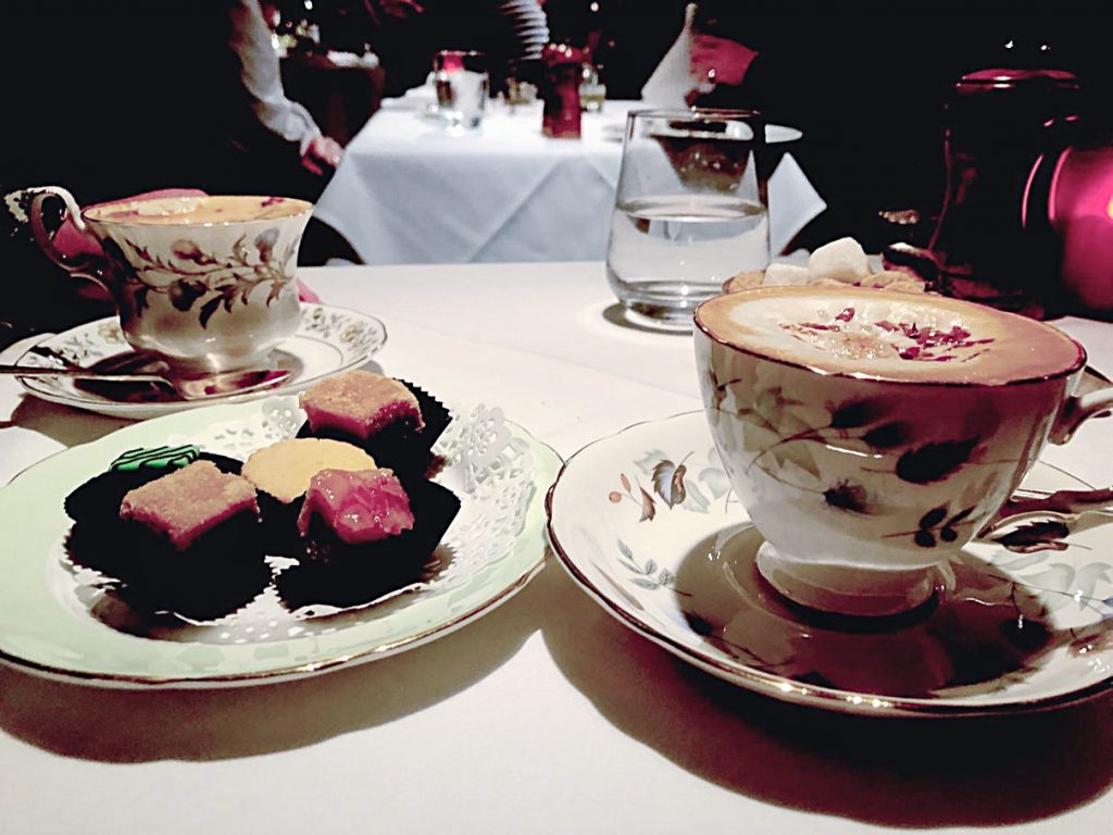 coffees and petit fours the buttery