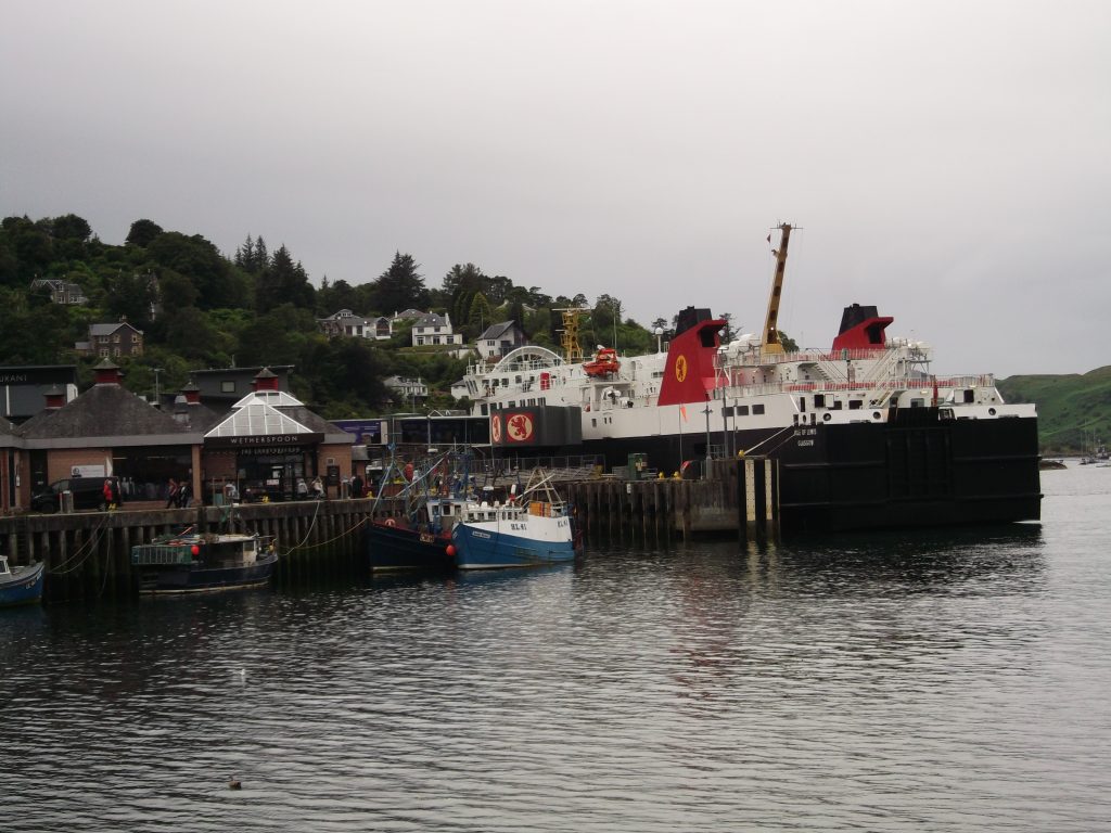 Mull ferry at Oban