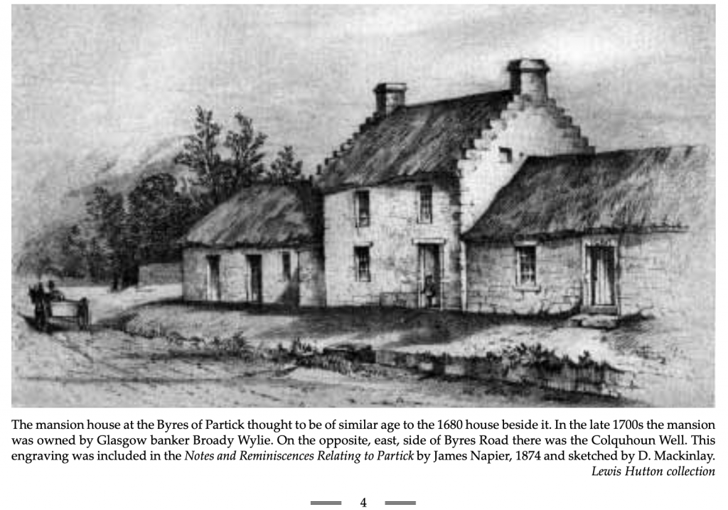 The Mansion House at the Byres of Partick