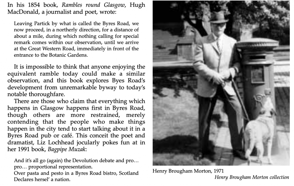 glasgow byres road intro
