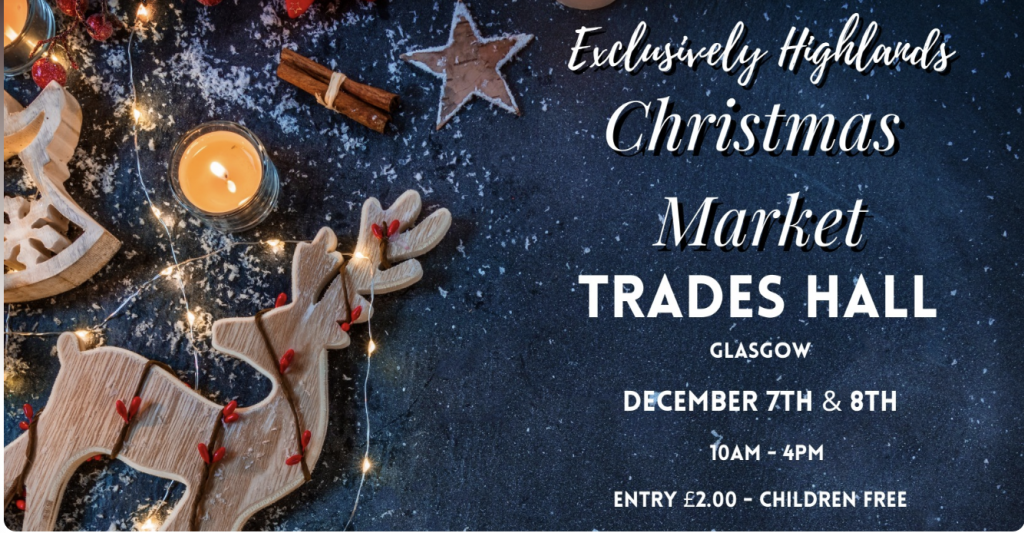 Christmas Market Trades Hall Glasgow
