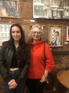 Freya and Great Auntie Pat at The Alchemy Experiment