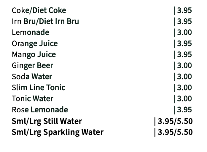Soft Drinks