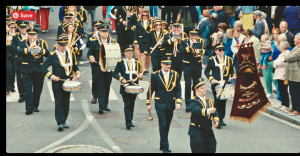 the marching band