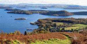 The path luss village and loch lomond