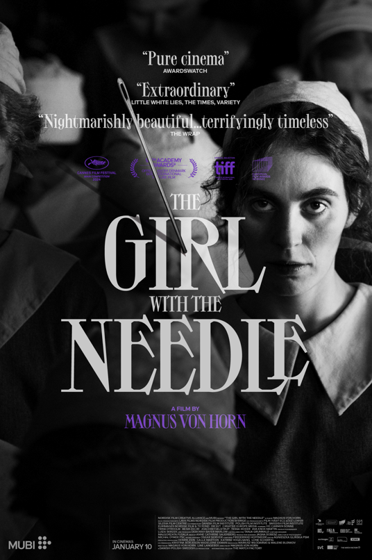 the girl with a needle