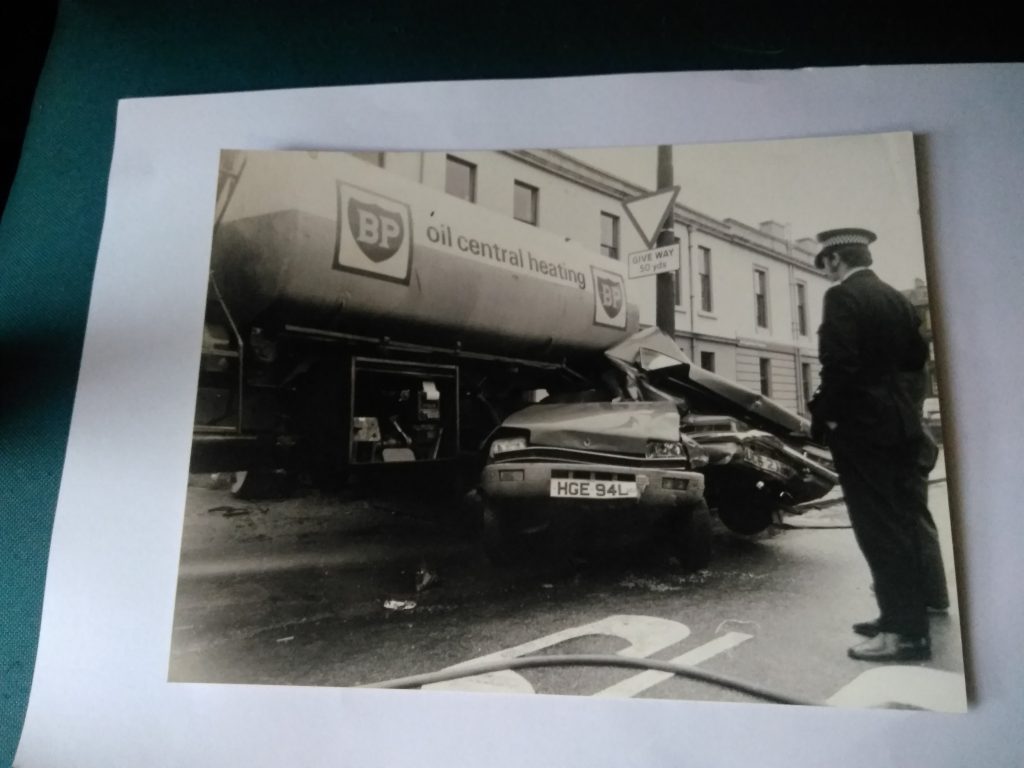 accident in Duke Street