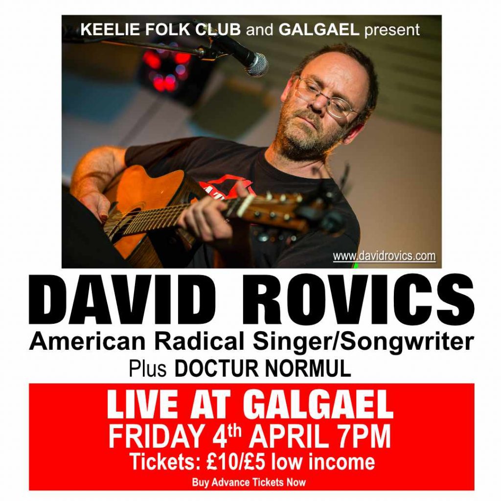 david rovics at galgael