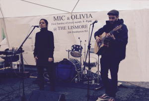Mic and Olivia at The Lismore