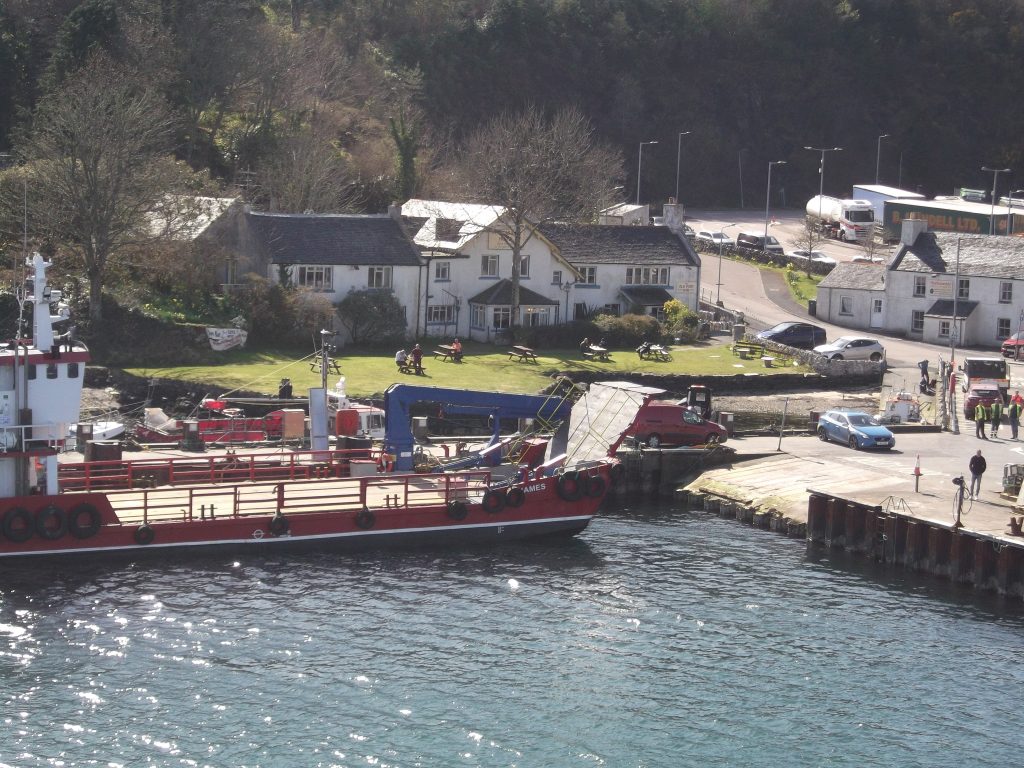 Port Askaig from the ship