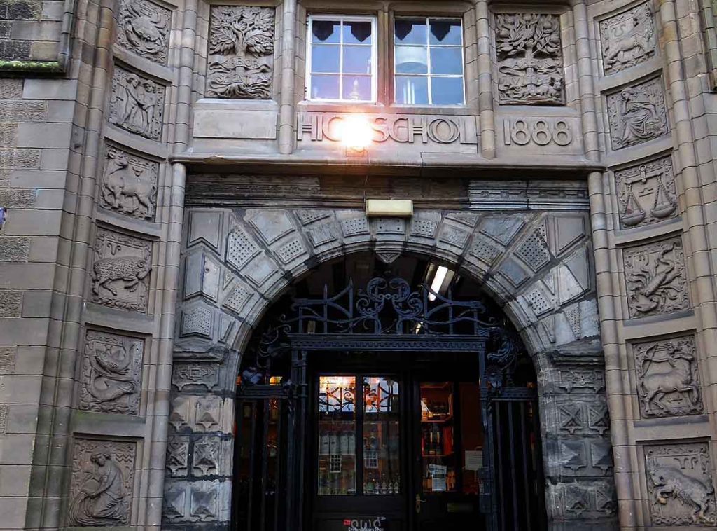 Old High School Stirling The Zodiac