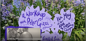 a workshop wiyh peter gizzi