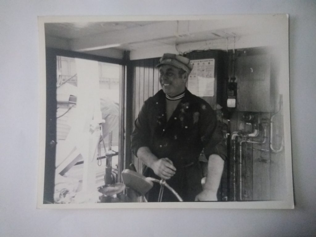 At the helm - The Waverley