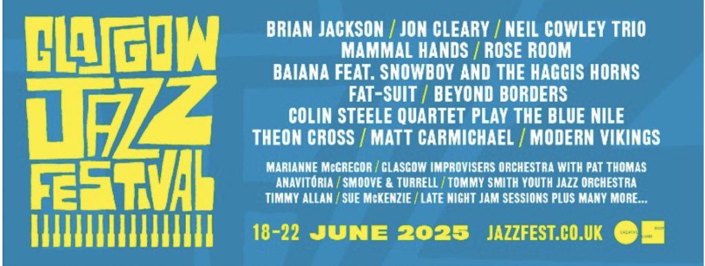 glasgow jazz festival 2025